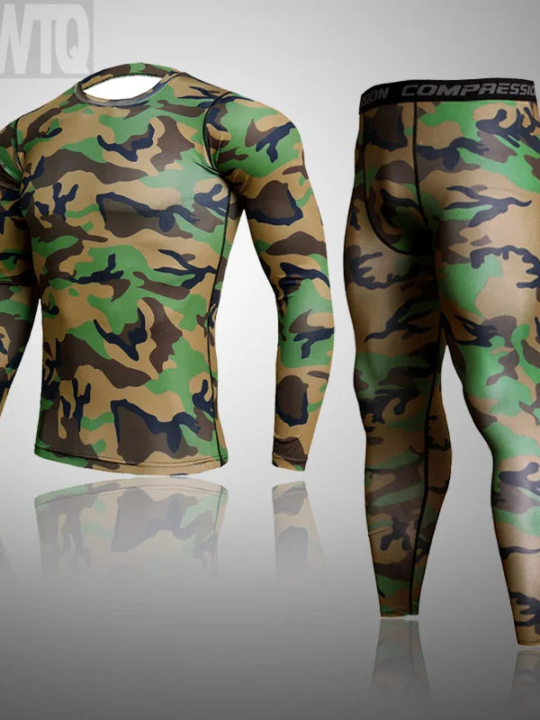 Camouflage Thermal Base-Layer Set