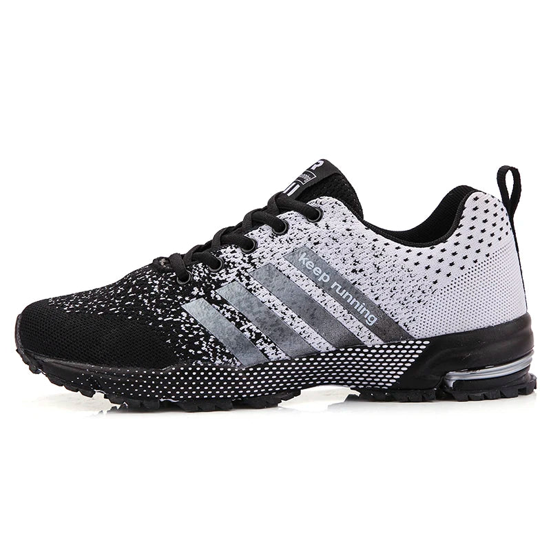 Shock-Absorbing Mesh Trail Sneakers