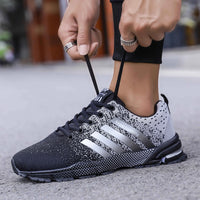 Men's Mesh Breathable Casual Shoes Non-Slip Stable Shock Absorption Lightweight Sneakers Couple Basket Homme 2020 la sportiva