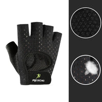 Professional Gym Fitness Gloves Power Weight Lifting Women Men Crossfit Workout Bodybuilding Half Finger Hand Protector
