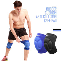 AOLIKES Thickening Football Volleyball Extreme Sports Knee Pads Brace Support Protect Cycling Knee Protector Kneepad rodilleras