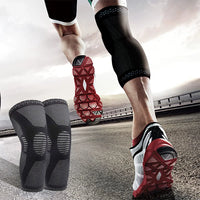 SKDK Gym Knee Pads Sports Safety Fitness Kneepad Elastic Knee Brace Support Gear Patella Running Basketball Volleyball Tennis