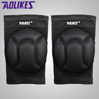 AOLIKES Thickening Football Volleyball Extreme Sports Knee Pads Brace Support Protect Cycling Knee Protector Kneepad rodilleras