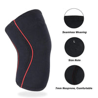 Knee Support for Exercise and Running, Pain Management, Arthritis Pain, Weightlifting Squat, Fitness, 1 Pair