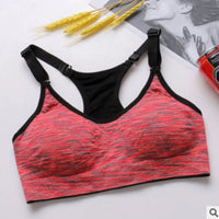 Sexy Bra Tops Women Filled push up tank Bra With Suspenders Cami Modal Five Color Sexy Running fitness Bra vest top