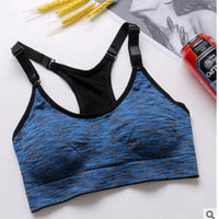 Sexy Bra Tops Women Filled push up tank Bra With Suspenders Cami Modal Five Color Sexy Running fitness Bra vest top