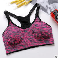 Sexy Bra Tops Women Filled push up tank Bra With Suspenders Cami Modal Five Color Sexy Running fitness Bra vest top