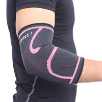 AOLIKES 1PCS Breathable Elbow Support Basketball Football Sports Safety Volleyball Elbow Pad Elastic Elbow Supporter