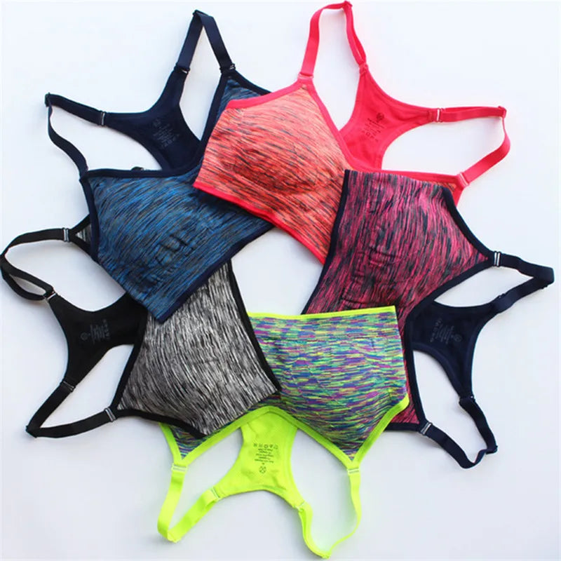 Strappy Padded Cami Sports Bra