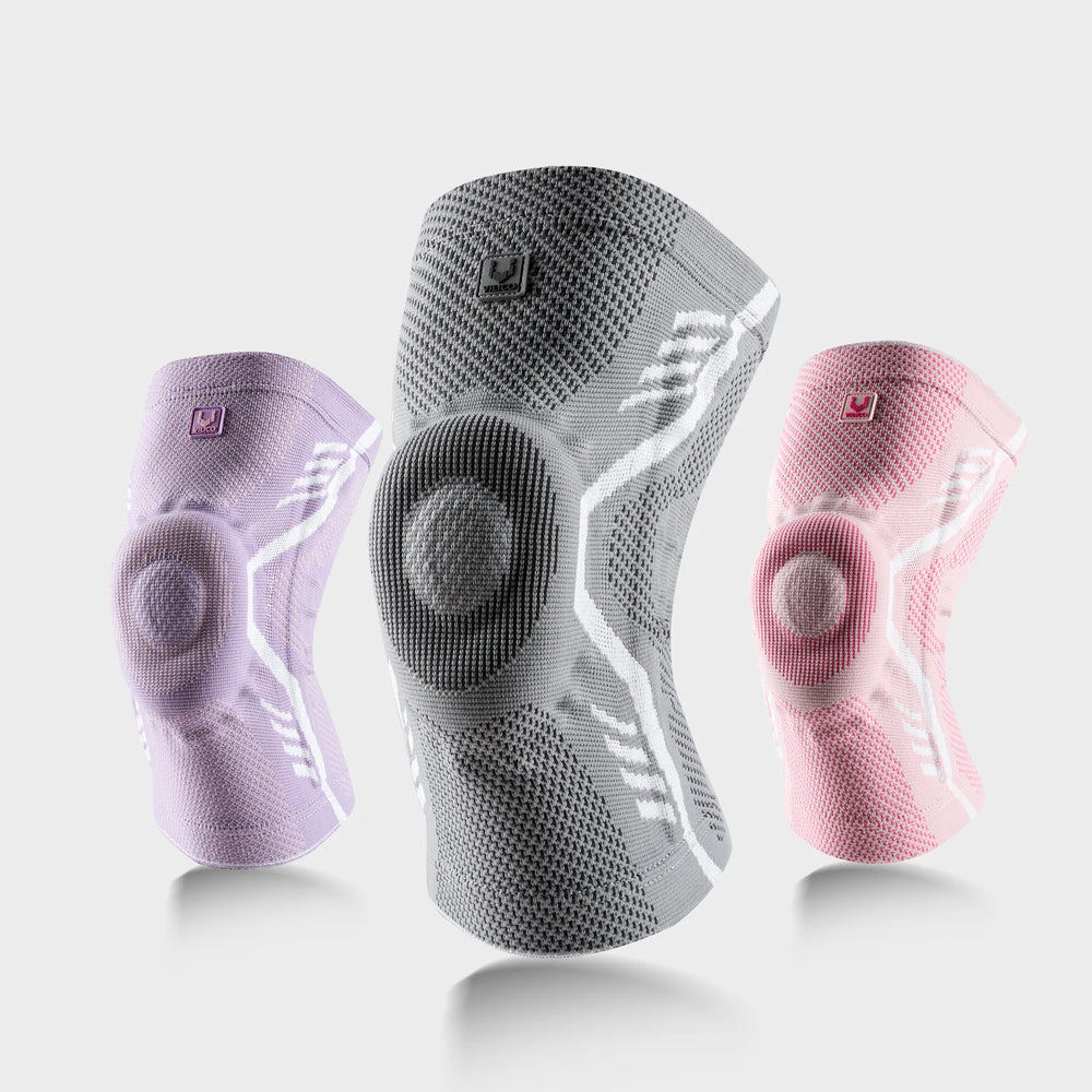 Spring-Supported Compression Knee Brace