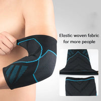 WOSWEIR-1 PC Compression Elbow Support Pads Elastic Brace for Men Women Basketball Volleyball Fitness Protector Arm Sleeves