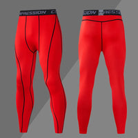Mens Compression Sweatpants Male Tights Sport Pants for Gym Fitness Running Joggings Workout Trousers Dry Fit Leggings