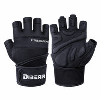 Bodybuilding Gym Gloves Powerlifting Dumbbell Kettlebell Crossift Training Fitness Gloves For Man Women Home Workout