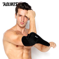 AOLIKES 1PCS Adjustbale Tennis Elbow Support Brace Guard Pads Golfer's Strap Elbow Lateral Pain Syndrome Epicondylitis Brace