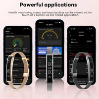 2026 New Fashion Women Smart Bracelet Sport Mode Fitness Tracker Heart Rate Health Monitoring IP68 Waterproof Smart Watch Men