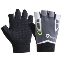 Professional Gym Fitness Gloves Power Weight Lifting Women Men Crossfit Workout Bodybuilding Half Finger Hand Protector