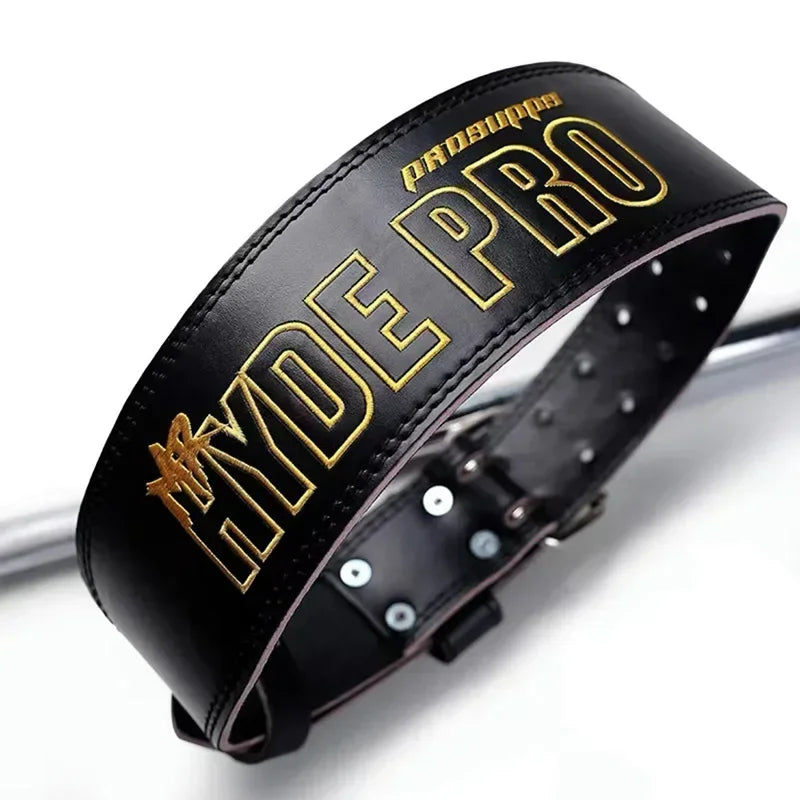 Leather Powerlifting Back Belt