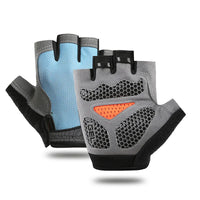 Half Finger Gel Cycling Gloves Men Women Breathable Anti-slip MTB Bike Bicycle Gloves Summer Gym Yoga Sport Training Hand Gloves