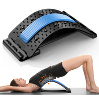 Back Stretcher for Back Pain Relief Multi-Level Back Cracker Board, Lower and Upper Back Support for Herniated Disc Fitness Yoga