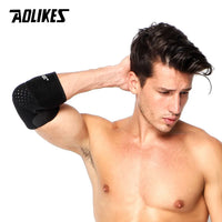 AOLIKES 1PCS Adjustbale Tennis Elbow Support Brace Guard Pads Golfer's Strap Elbow Lateral Pain Syndrome Epicondylitis Brace