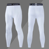 Mens Compression Sweatpants Male Tights Sport Pants for Gym Fitness Running Joggings Workout Trousers Dry Fit Leggings