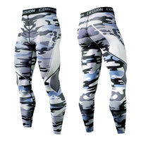 Men's Running Leggings Sportswear Quick Dry Gym Fitness Tights Workout Training Jogging Sports Trousers Compression Sport Pants