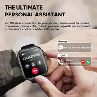 Watch Ultra 2 SE Men Women 1000mAh AMOLED Heart Rate 100+Sport Bluetooth Call GPS Track Waterproof Smart Watch For IOS Android