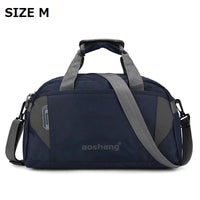 Fashion Men Women Training Gym Bag Nylon Ultralight Travel Sports Bags For Fitness Yoga Handbag Short Trip Luggage Handbag