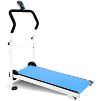 Multi-Function Treadmill Budget-Friendly Walking Machine Foldable Manual Incline Treadmill Adjustable Gradient Digital Display