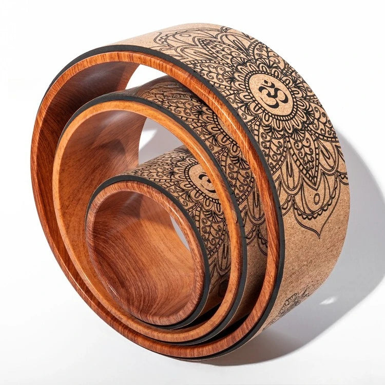 Three-Piece Cork Yoga Set