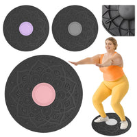 Wobble Balance Board Yoga Swing Balance Board Non-slip Balance Exerciser Balance Trainer for Full Body Exercise