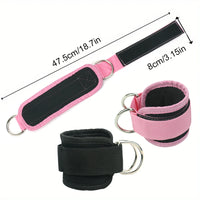 6pcs Buttocks with gantry, hip lift, ankle resistance, elastic trainer, ankle ring, hip leg tension rope, shaping and slimming