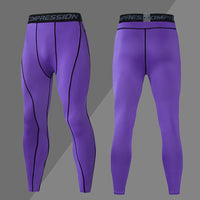 Mens Compression Sweatpants Male Tights Sport Pants for Gym Fitness Running Joggings Workout Trousers Dry Fit Leggings