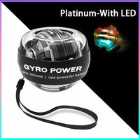 Wrist Power Grip Ball Self-lifting Wrist Gyro Ball Strength Trainer Forearm Exerciser Strengthens Arm and Finger Muscles