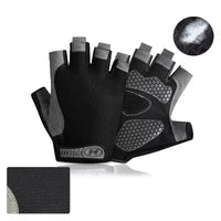Men's Breathable Anti-slip Cycling Bicycle Gloves Half Finger Women's Gym Mitten Fitness Sport Training Fitness Gloves