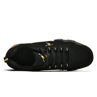 2025 new men's sports shoes outdoor men's running shoes fashion comfortable leather walking shoes men's jogging training shoes