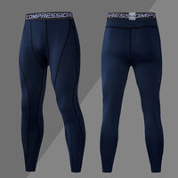 Mens Compression Sweatpants Male Tights Sport Pants for Gym Fitness Running Joggings Workout Trousers Dry Fit Leggings