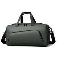 Sports Gym Bag, Large Capacity Handbag,Portable Travel Duffel Bag, Multi-compartment with Shoes Storage,Perfect for Vacation,Gym
