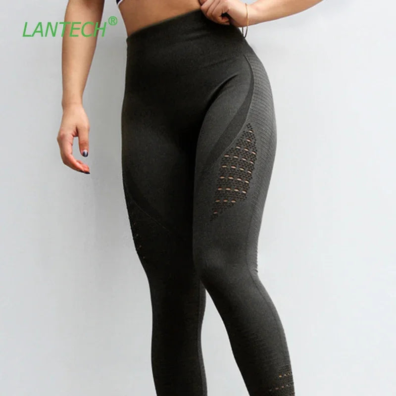 Seamless Tummy-Control Gym Leggings