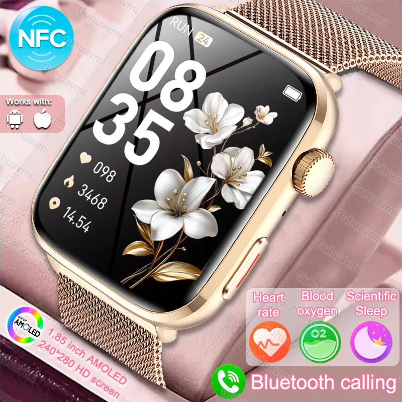 Women's AMOLED Health Smartwatch