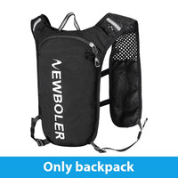 NEWBOLER Trail Running Backpack Ultra Lightweight Hydration Vest Breathable Functional Pack for Marathon Cycling Hiking