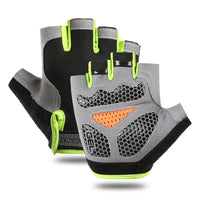 Half Finger Gel Cycling Gloves Men Women Breathable Anti-slip MTB Bike Bicycle Gloves Summer Gym Yoga Sport Training Hand Gloves
