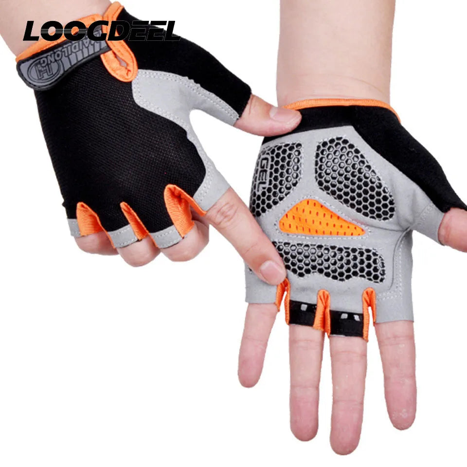 Anti-Shock Half-Finger Cycling Gloves