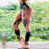 Leggings Women Sexy Sport Gym Training Print High Waist Yoga Pants Fitness Joggings Running Workout Legging Womens Clothing