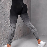 Yoga Pants Women Seamless Leggings Push Up Sports Fitness Joggings High Waist Gym Workout Scrunch Tie Dye Running Leggings
