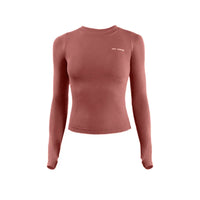 Women's Long Sleeve Top Yoga Shirts Running T-Shirt Workout Fitness Gym Sports Top Training Crop Top Solidcolor лонгслив женский