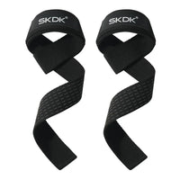 2PC Weightlifting Wrist Straps Sports Booster Belt Grip Belt Fitness Pull-up Bars Pull-ups Silicone Non-slip Deadlift Belt Band