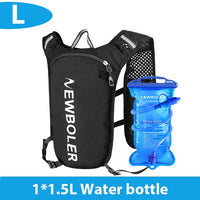 NEWBOLER Trail Running Backpack Ultra Lightweight Hydration Vest Breathable Functional Pack for Marathon Cycling Hiking