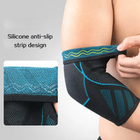 WOSWEIR-1 PC Compression Elbow Support Pads Elastic Brace for Men Women Basketball Volleyball Fitness Protector Arm Sleeves