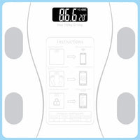 Body Fat Scale Smart Wireless Digital Bathroom Weight Scale Body Composition Analyzer With Smartphone App Bluetooth-compatible